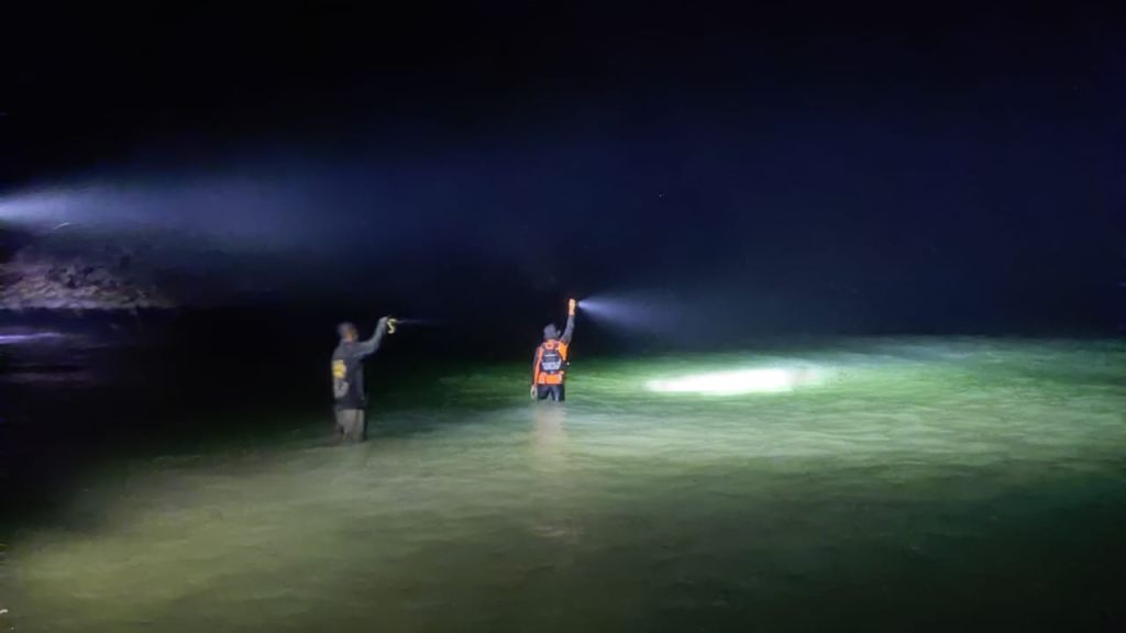 Menembak Ikan di Pantai Labuan Sait Bali, Kaka Dilaporkan Hilang