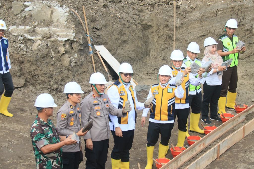 Jembatan Talunbrak Mojokerto Senilai Rp 14,9 M Mulai Dibangun