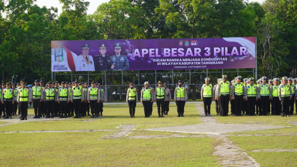 Apel Besar 3 Pilar, Dandim 0510/Trs Kompak dan Jaga Stabilitas Tangerang