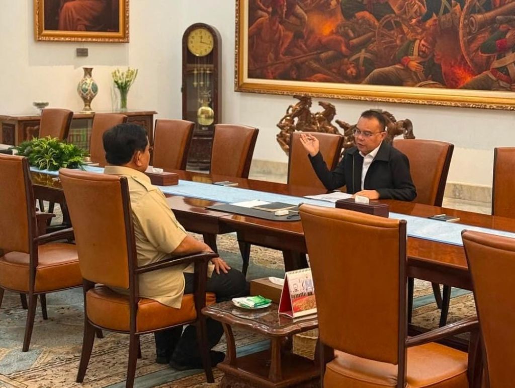 Presiden Prabowo Panggil Dasco ke Istana, Bahas Laporan DPR dan Program Prioritas