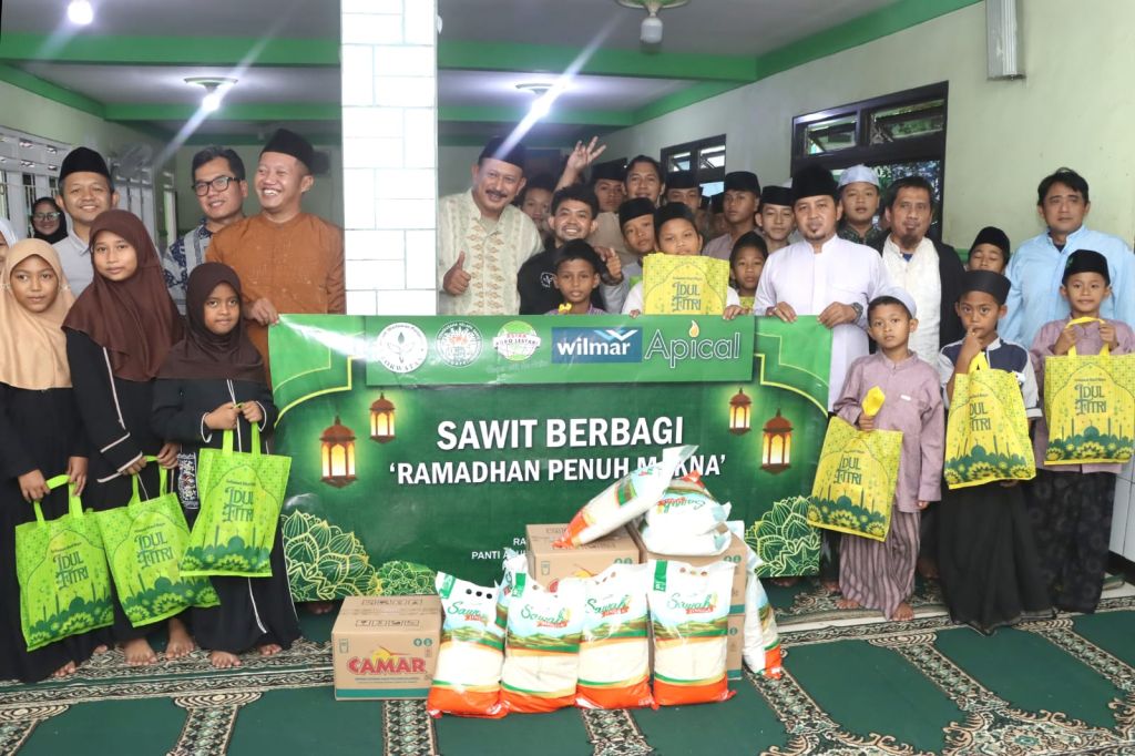 Forwatan dan Industri Sawit Hadirkan Kebahagiaan Ramadan untuk Anak Yatim
