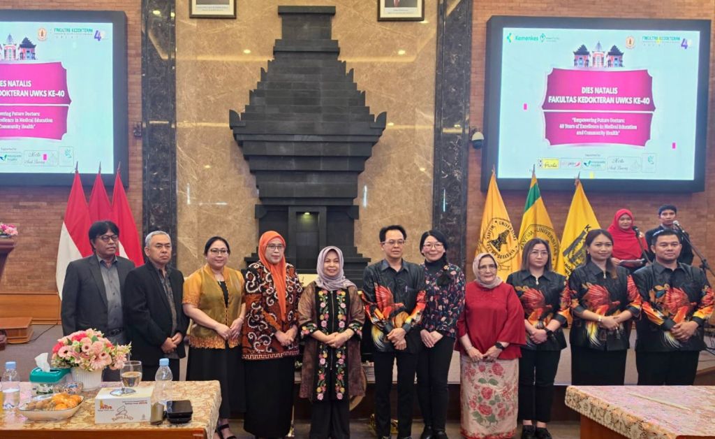 40 Tahun FK UWKS, Perkuat Lulusan Humanis dan Perluas Pengabdian Kesehatan