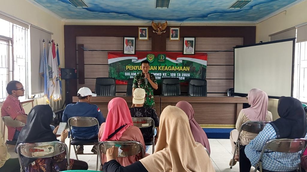 TMMD Ke-128 Cilegon Kembangkan SDM Mekarsari Melalui Penyuluhan Keagamaan