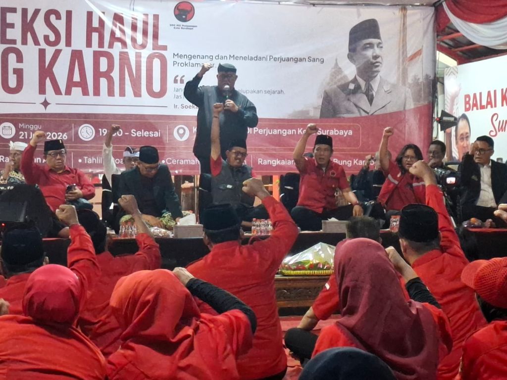 Ribuan Kader PDIP Hadiri Haul Bung Karno, Teguhkan Semangat Perjuangan di Era Digital