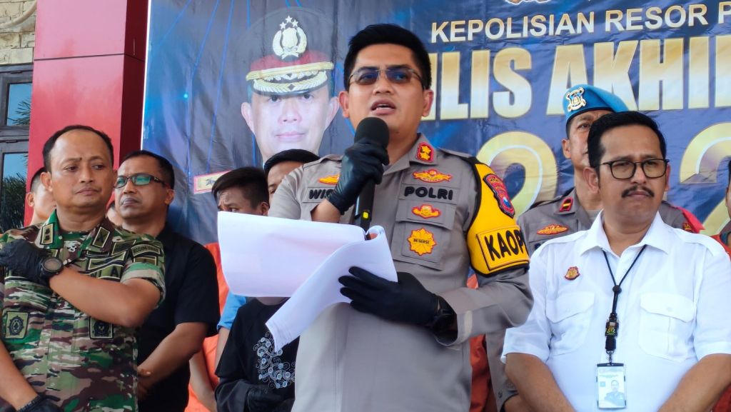 Akhir Tahun 2023, Polres Probolinggo Musnahkan Puluhan Ribu Pil Koplo dan Narkoba