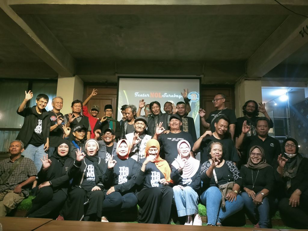 Teater Nol Surabaya Teguhkan Eksistensi Lewat Anniversary Ke-43 Meriah
