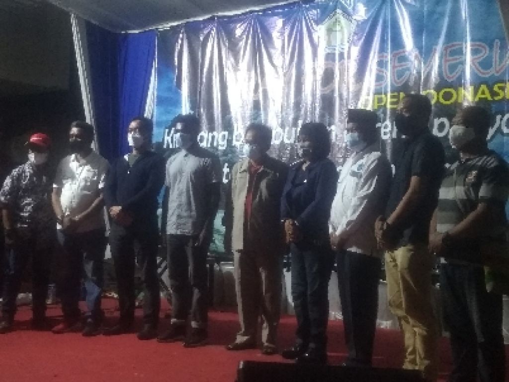 Peduli Semeru, Keluarga Besar Papua di Surabaya Galang Dana