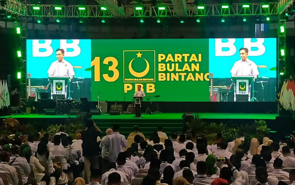 Partai Bulan Bintang Gelar Konsolidasi Pileg dan Deklarasi Pemenangan Prabowo Pilpres 2024