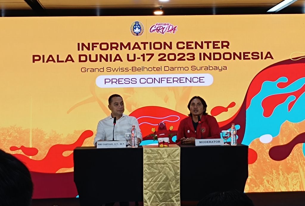 Surabaya Disebut Jadi Kota Terbaik Pelaksanaan Piala Dunia U-17 2023
