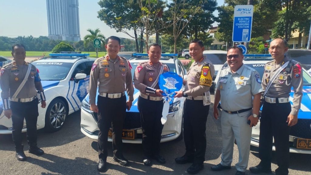 Satlantas Polres Probolinggo Terima Kendaraan dari Dirlantas Polda Jatim