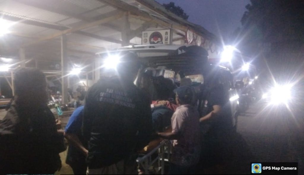 Sesak Napas, Pendaki Dievakuasi dari Gunung Penanggungan Mojokerto