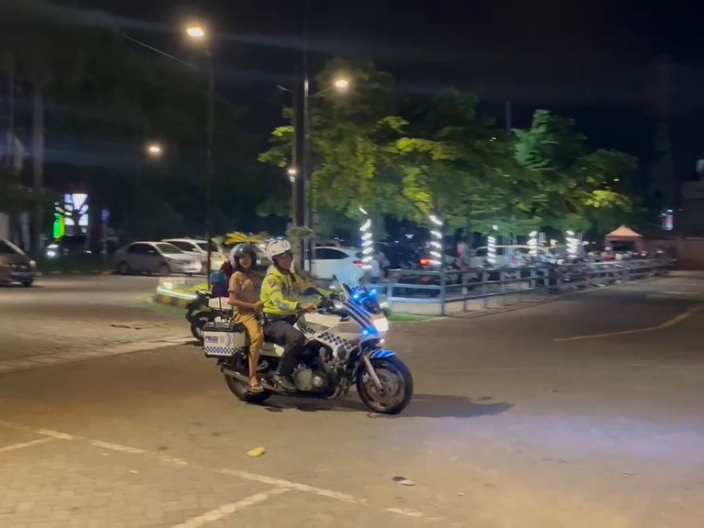 Bripda Arya, Sosok Polisi Pembonceng Ibu Hamil Ngidam Naik Motor Patroli di Sidoarjo