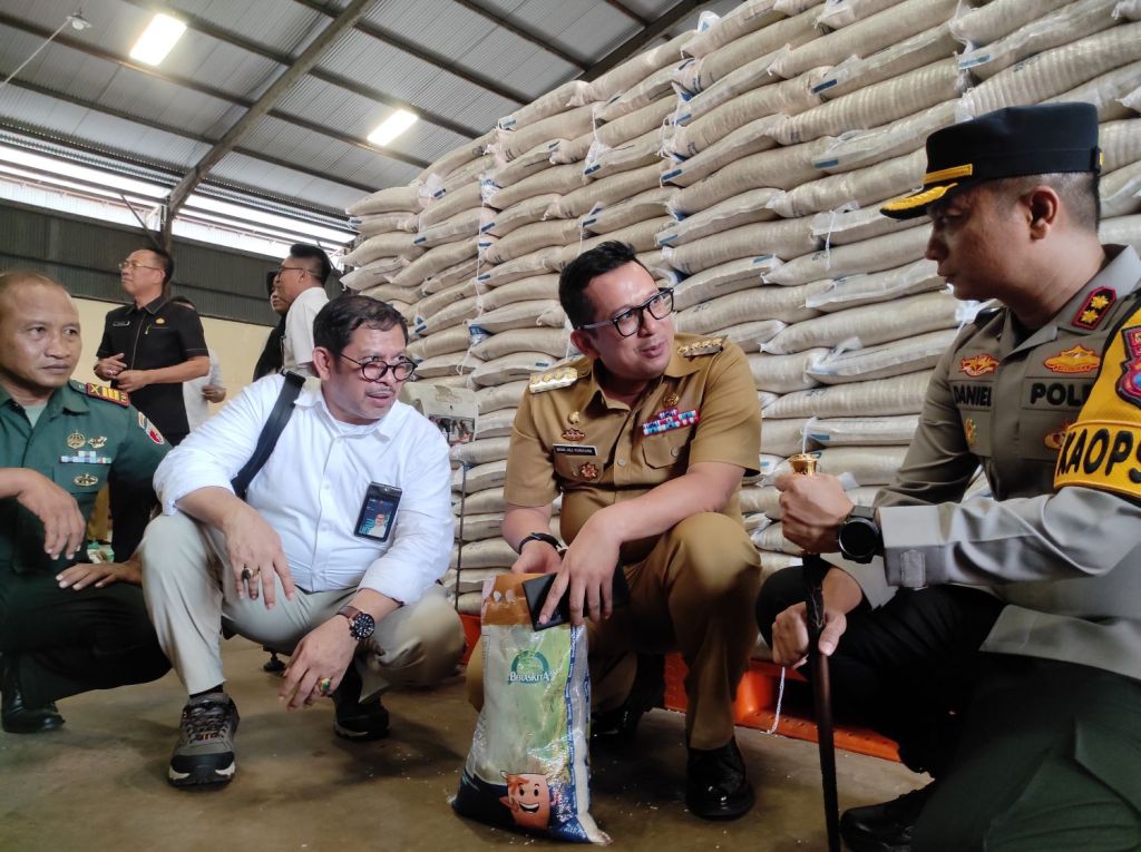 Polisi Bakal Tindak Tegas Penimbun Beras di Kota Mojokerto