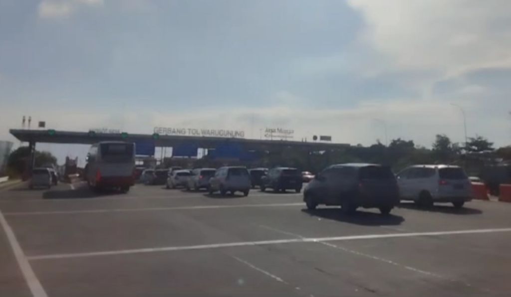 Arus Balik, Sejumlah Tol Jatim Terpantau Padat