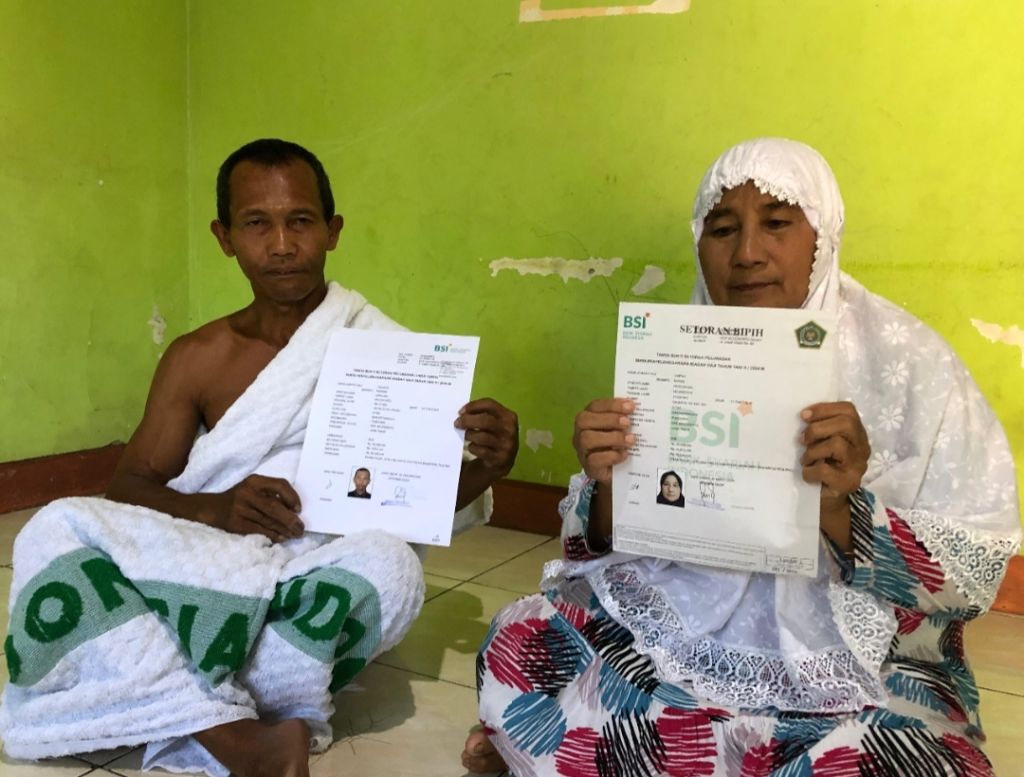 Perjalanan Panjang Suami Istri Penjual Tempe Keliling di Mojokerto Hingga Naik Haji