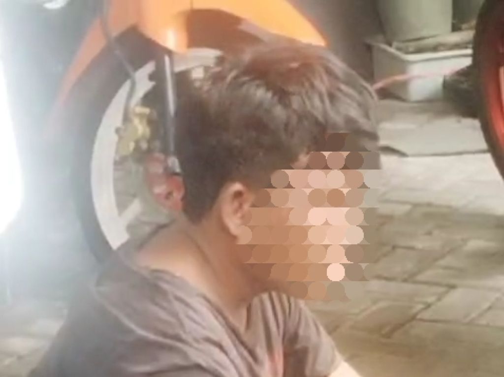 Aksinya Tepergok, Pelaku Curanmor di Surabaya Babak Belur