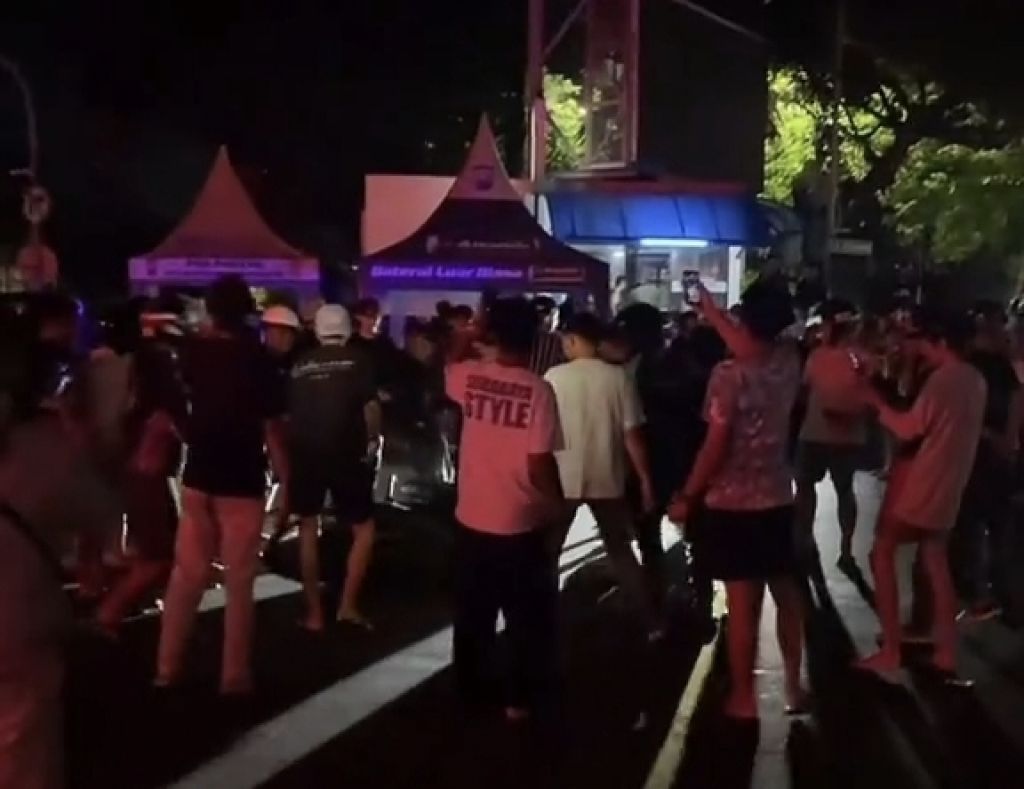 Terduga Jambret Dimassa di Kawasan BG Junction Surabaya