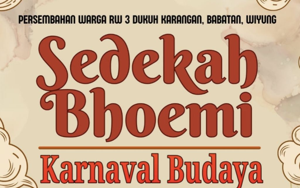 Sedekah Bumi Karangan Surabaya, Merawat Tradisi di Tengah Gempuran Modernisasi