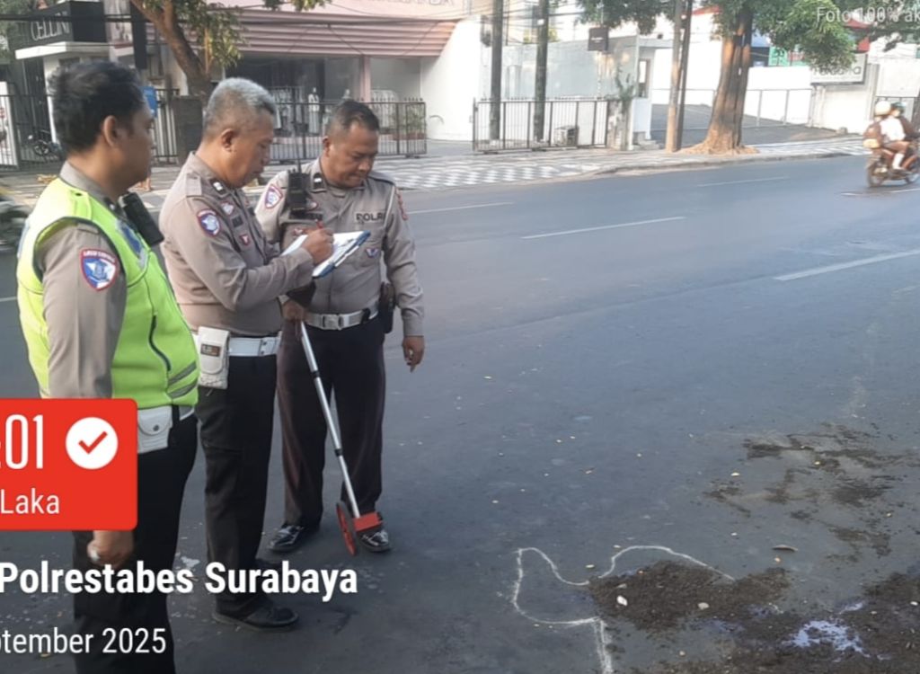 Dua Cowok Tewas Kecelakaan di Surabaya: Bonceng Tiga, Kondisi Mabuk