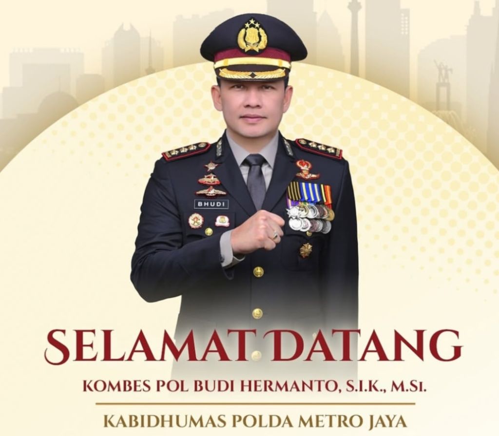 Kombes Budi Hermanto Resmi Jabat Kabid Humas Polda Metro Jaya