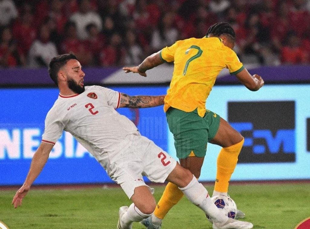 Babak Pertama Indonesia Vs Australia Imbang Tanpa Gol