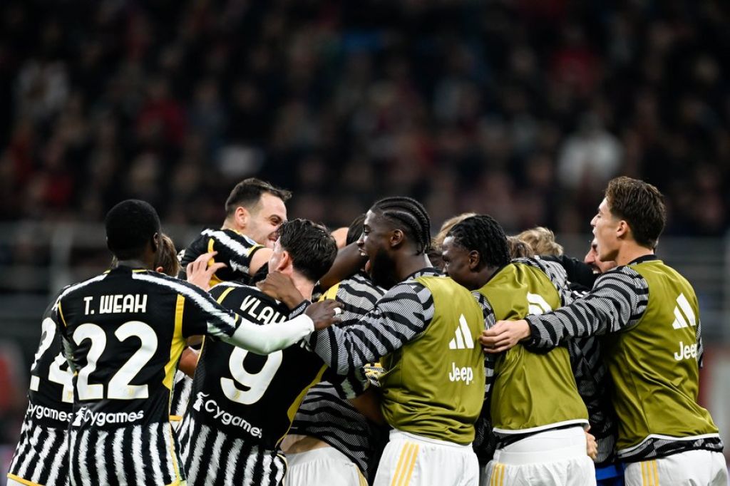 Juventus Permalukan AC Milan di San Siro