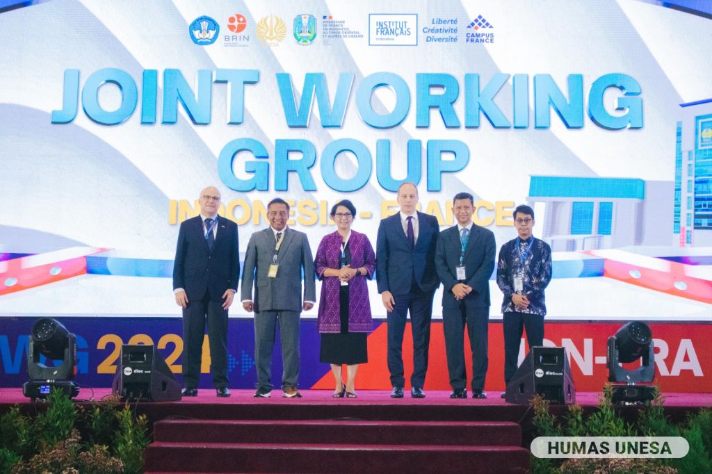 JWG Indonesia-Prancis 2024 di Unesa, Fokus Kolaborasi Pendidikan Tinggi Hingga Riset
