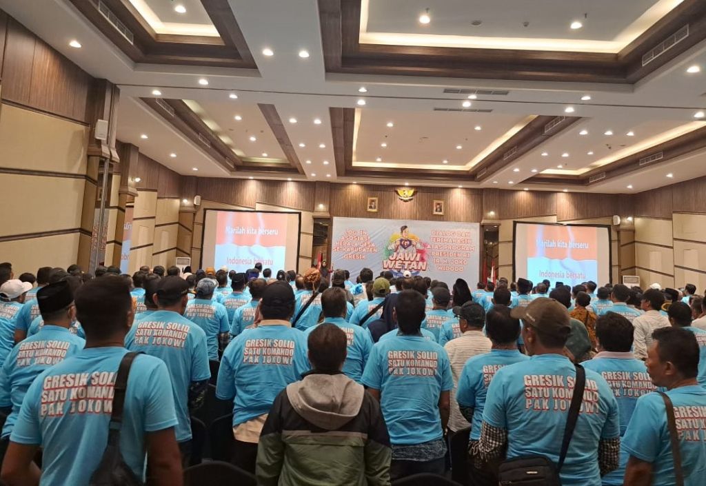 330 Kades di Gresik Gabung Relawan Jawi Wetan, Dukung Program Jokowi