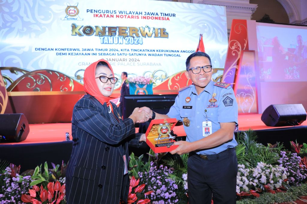 Buka Konferwil Ikatan Notaris, Kakanwil: Sinergi dan Kolaborasi Harus Terjalin