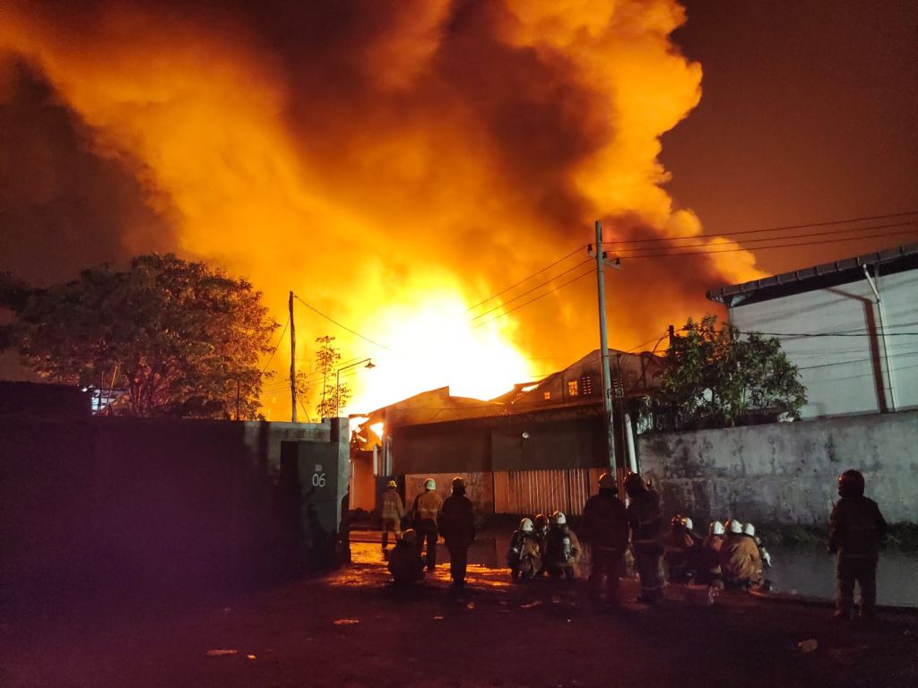 Begini Kondisi Korban Kebakaran Gudang Tiner Kalianak Surabaya