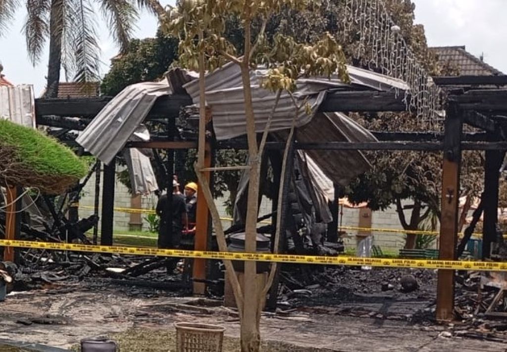 Penyebab Kebakaran Mahkota Love Garden Lamongan, Polisi Tunggu Hasil Labfor
