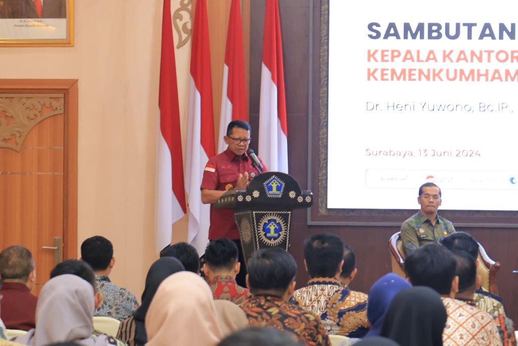 Kemenkumham Jatim Gandeng KPK-Saber Pungli Gelar Penguatan Pengendalian Gratifikasi