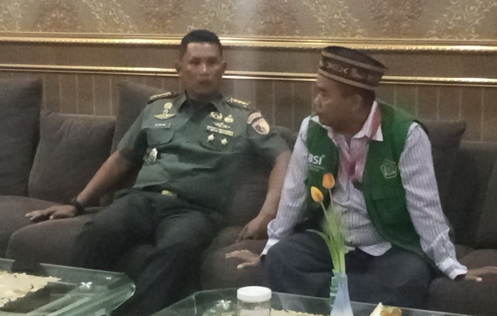 Dandim 0831/Surabaya Timur Pantau Keberangkatan CJH