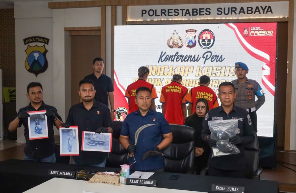 Komplotan Bandit Ditembak Polisi Surabaya: Bersenjata Bondet, Spesialis Pikap L300