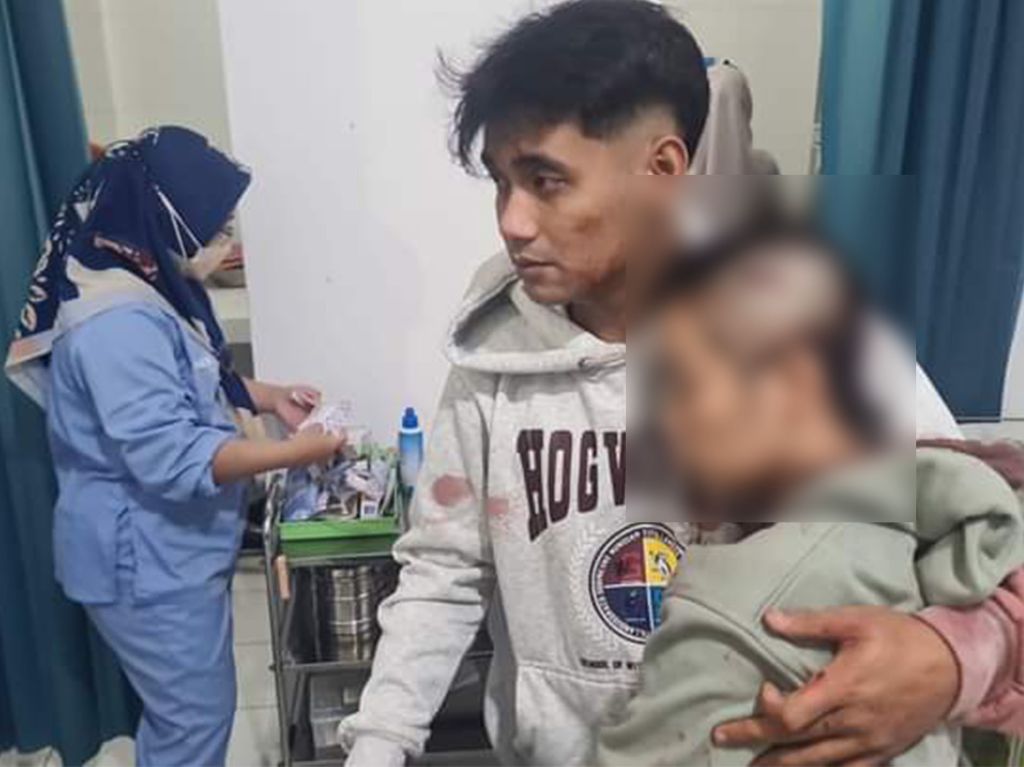 Begal Sadis Beraksi di Kota Malang: Rampas Motor, Bacok Dua Orang