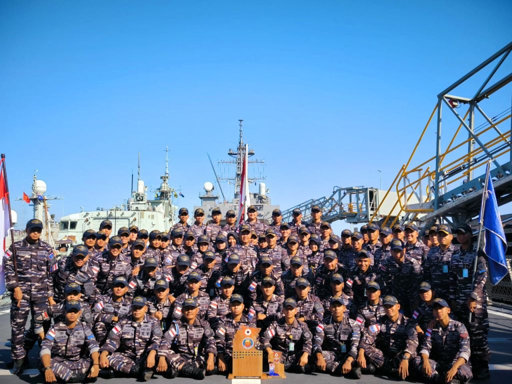 KRI I Gusti Ngurah Rai-332 Sabet Juara Umum Sport Day Event di Latma Kakadu 2024