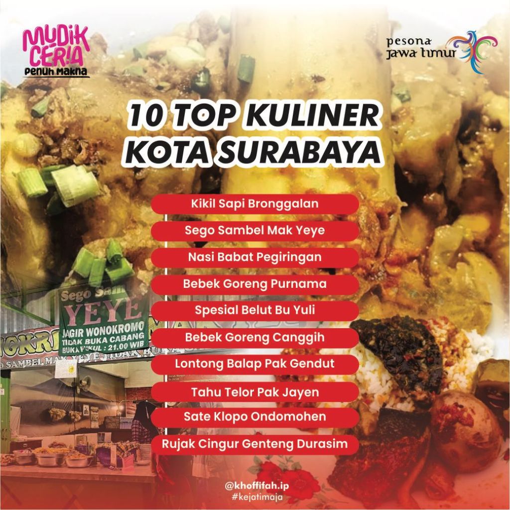Jatim Punya Ragam Kuliner yang Tidak Bisa Ditolak Lidah, Wajib Dicoba