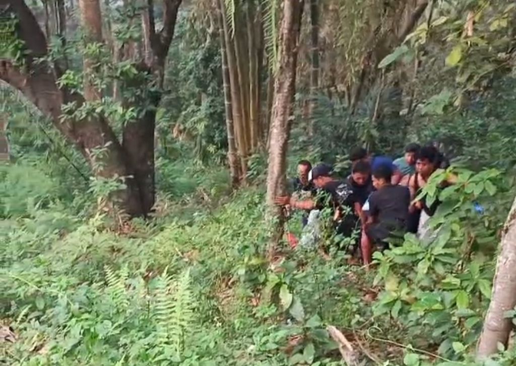 Zebra Seruduk Brio di Jalur MT Lorokan Pacet Mojokerto, 5 Orang Terluka