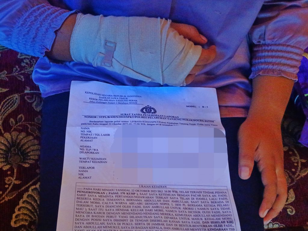Tolak Aborsi, Wanita Surabaya Dianiaya Pacar: Dipaksa Telan Tiga Obat Hingga Pingsan