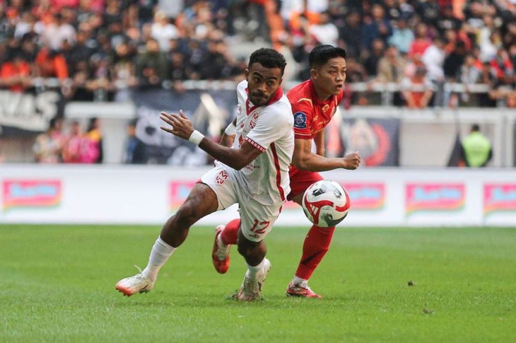 Drama di JIS, Persija Jakarta dan Malut United Berbagi Poin