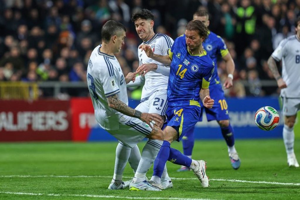 Italia Tersungkur Lagi: Tiga Kali Beruntun Gagal ke Piala Dunia, Bosnia Ukir Sejarah di Zenica