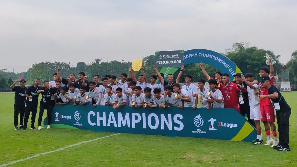 Sumsel United U-19 Ukir Sejarah, Juara Perdana EPA Championship 2025/26