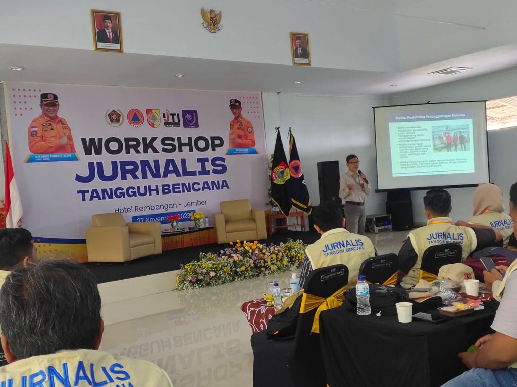 Liputan Bencana, Ini Pesan BNPB pada Jurnalis di Jember