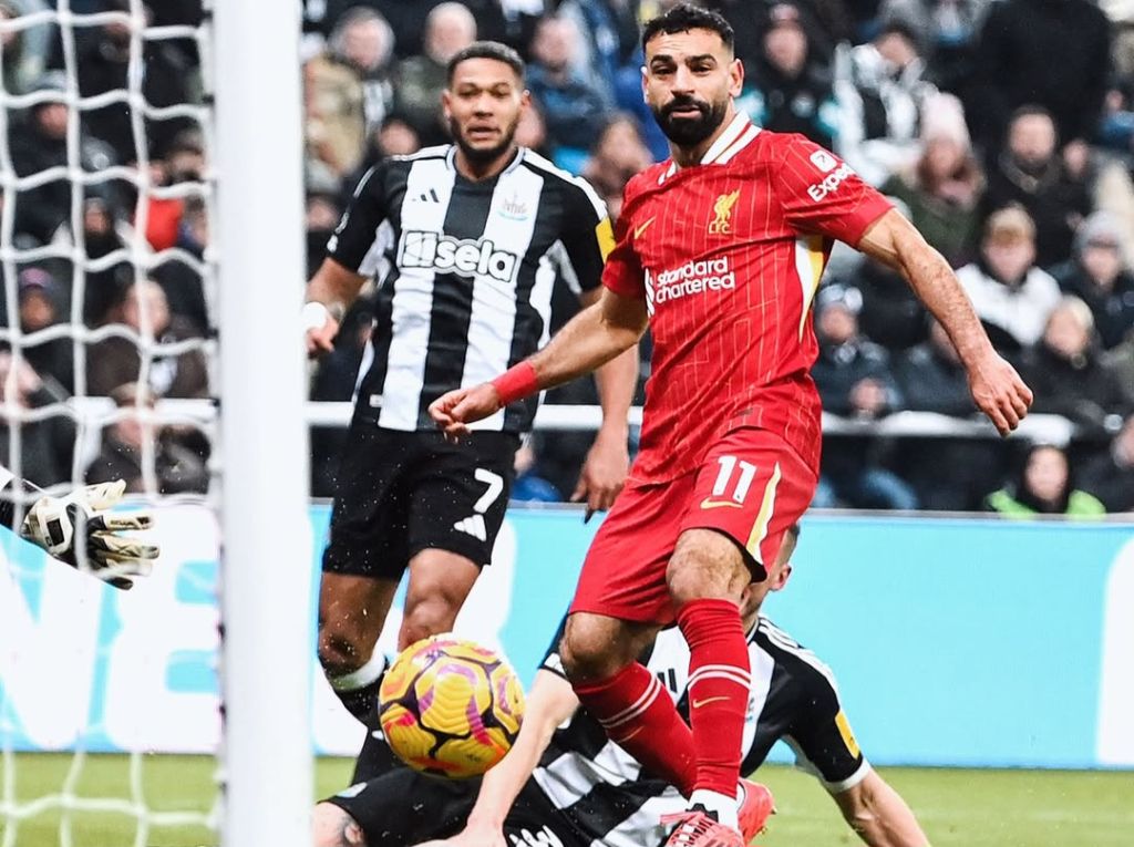 Hasil Premier League, Newcastle vs Liverpool Imbang 3-3