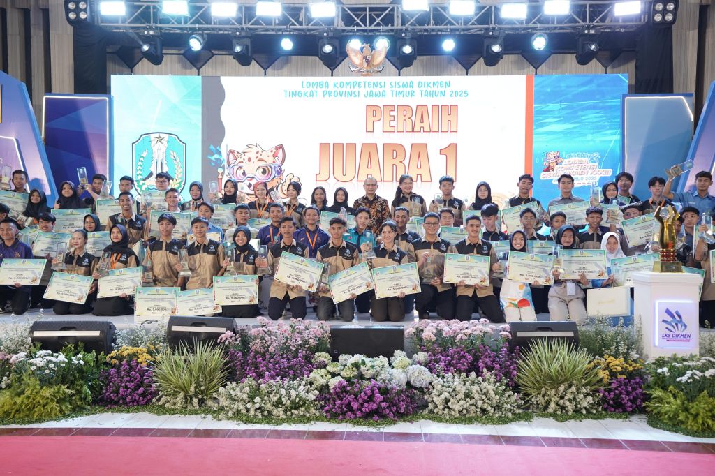 46 Murid asal Jatim Siap Pertahankan Juara Umum LKS Dikmen Nasional 2025