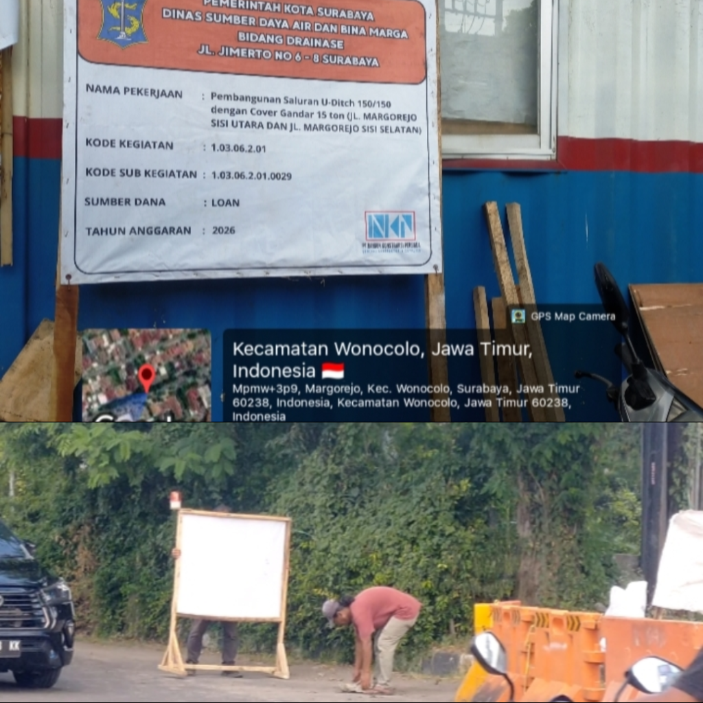 Diduga Abaikan Standar Keselamatan, Proyek Gorong-Gorong Margorejo Indah Telan Korban Jiwa