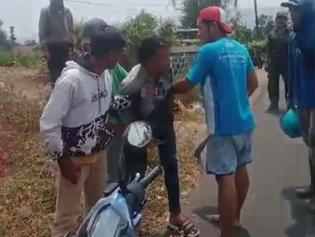 Gagal Beraksi, Pencuri Mangga Situbondo Benjut Dimassa