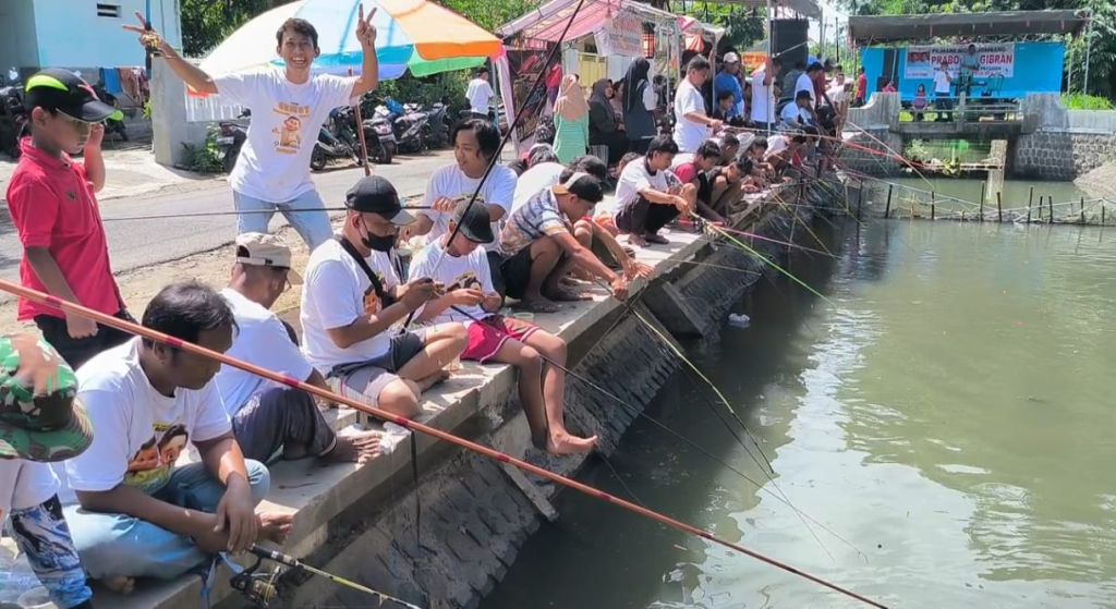 Komunitas Mancing Mania Jombang Dukung Prabowo-Gibran, Yakin Menang Satu Putaran
