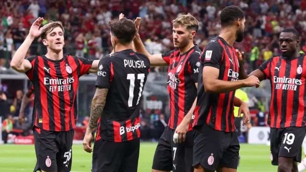 AC Milan Lolos ke 32 Besar Coppa Italia, Tumbangkan Bari 2-0 di San Siro