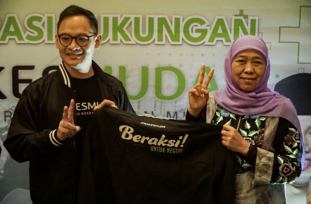 Nakes Muda Siap Menangkan Khofifah-Emil di Pilgub Jatim 2024